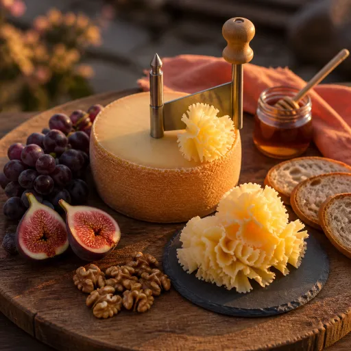 Girolle pour tête de moine : l’outil qui transforme un fromage en art de table