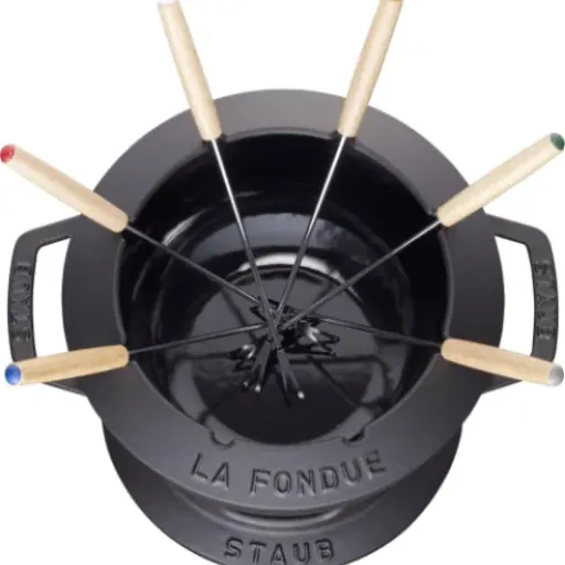 Test STAUB Set à Fondue en Fonte 20 cm : du lourd (au sens propre) pour des fondues qui tiennent la route