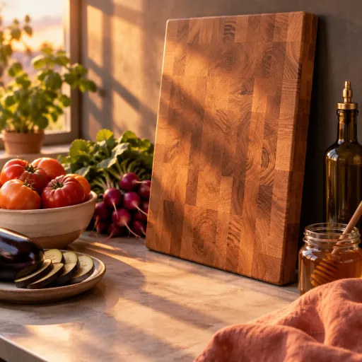 Pourquoi choisir une planche à découper en bois debout pour sublimer votre cuisine