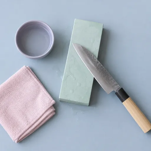 Comment choisir et utiliser une pierre japonaise pour aiguiser ses couteaux de cuisine