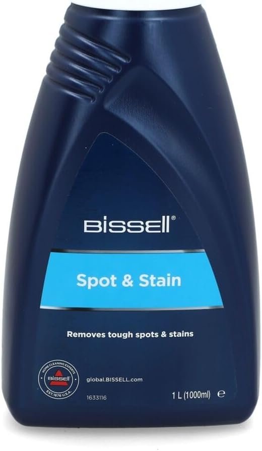 Formule Spot et Stain - Pour vos Étoffes d’Ameublement, Tapis et Moquette - 1 Litre Formule Nettoyante - À Utiliser Avec Spotclean/Spotclean Pro - Parfum Frais - 1084N Spot & Stain 1L