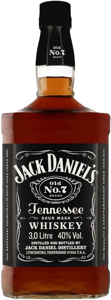 Jack Daniel's Old No.7 Tennessee Whiksy 3L 3000 Unique