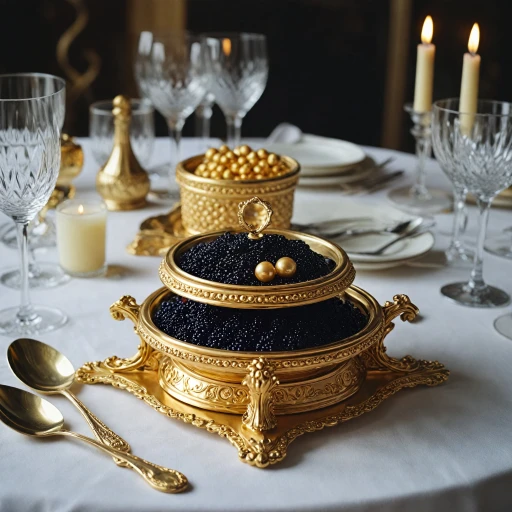 Le luxe du caviar almas : un trésor gastronomique