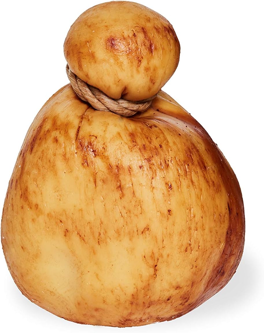 Caciocavallo affumicato, fromage fumé au lait de vache, produit traditionnel italien, moitié, 800 g Fumé 870 g (Lot de 1)