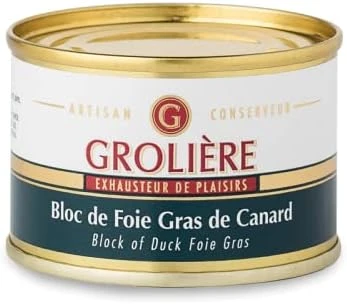 Bloc de Foie Gras de Canard 65g, label Canards à Foie Gras du Sud-Ouest, qualité Artisanale
