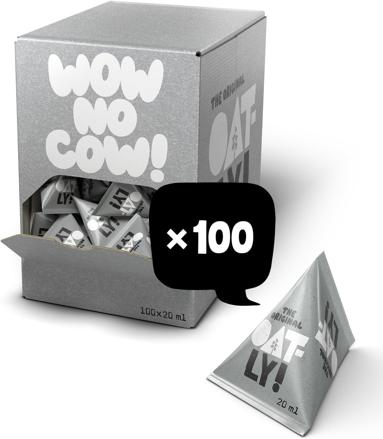 Boisson à l'avoine longue durée à portion unique 20 ml (lot de 100)