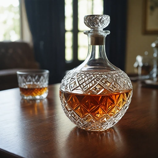 L'élégance d'une carafe en cristal pour sublimer votre cognac