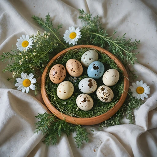 Les bienfaits insoupçonnés des oeufs de caille