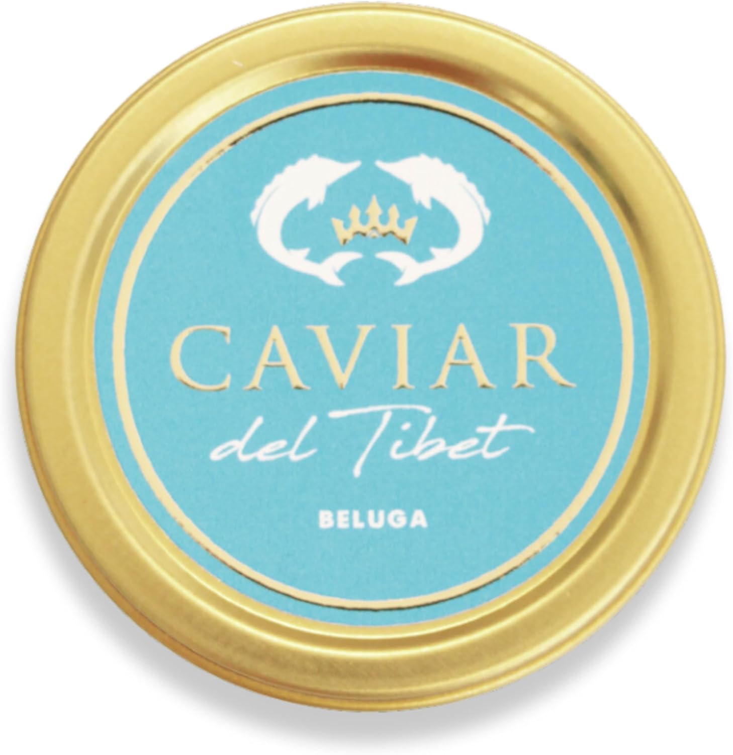 Caviar del Tibet - Caviar Beluga 100gr - Caviar d'Esturgeon Huso Dauricus - Œufs de Caviar Kaluga - Caviar Gourmet 100 g (Lot de 1)