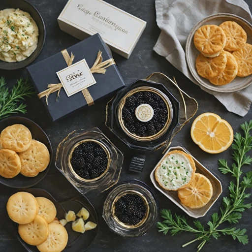 Un coffret cadeau de caviar : une expérience gastronomique unique