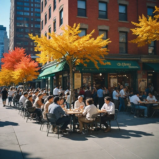 Un café qui célèbre l'esprit de New York