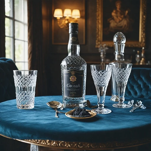 L'élégance de la vodka infusée au caviar JCB