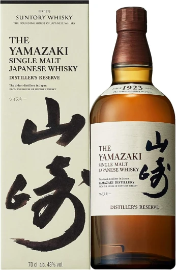 Suntory Yamazaki Distiller's Reserve Single Malt Whisky Japonais, 70 cl