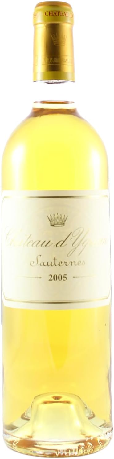 Château d'Yquem - Blanc 2005 - Sauternes - Vin Blanc de Bordeaux (75cl) Moelleux