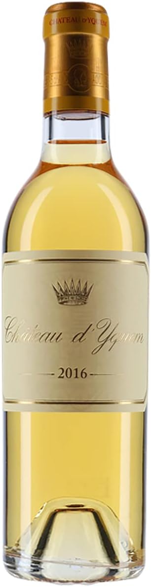 Château d'Yquem DEMI-BOUTEILLE - Blanc 2016 - Sauternes - Vin Blanc de Bordeaux (37.5cl) Moelleux