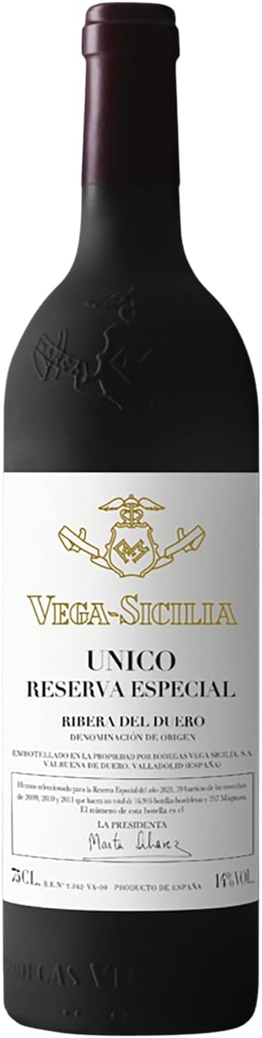 Ribera Del Duero Unico - Rouge 2012 - Vega Sicilia - Vin Rouge d'Espagne (75cl)