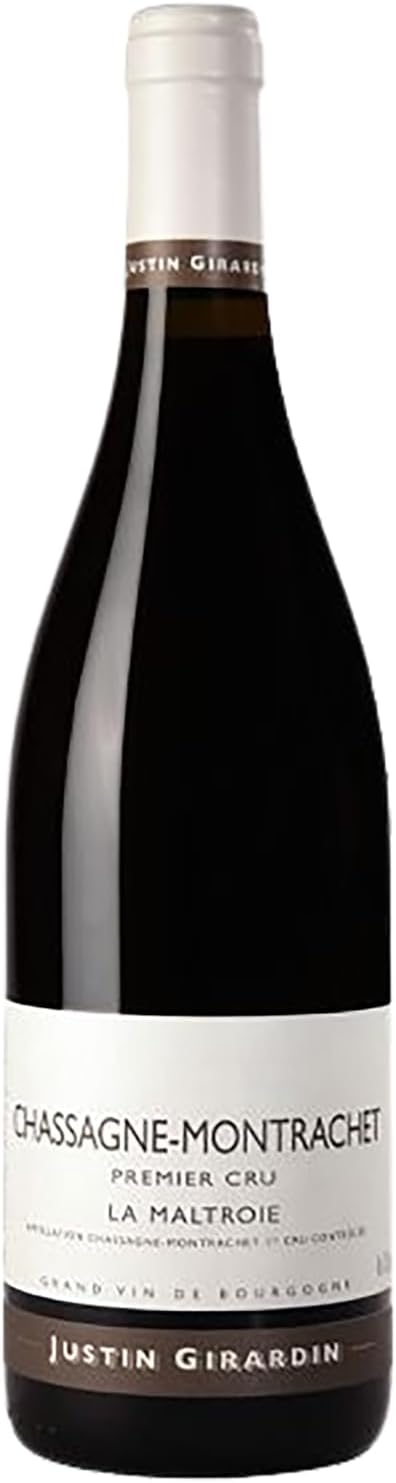 Chassagne-Montrachet 1er Cru La Maltroie - Rouge 2019 - Justin Girardin - Grand Vin Rouge de Bourgogne (75cl)