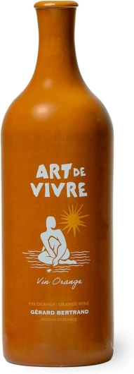 Gérard Bertrand Art de Vivre vin orange 2023 75cl bouteille en céramique Vin de France