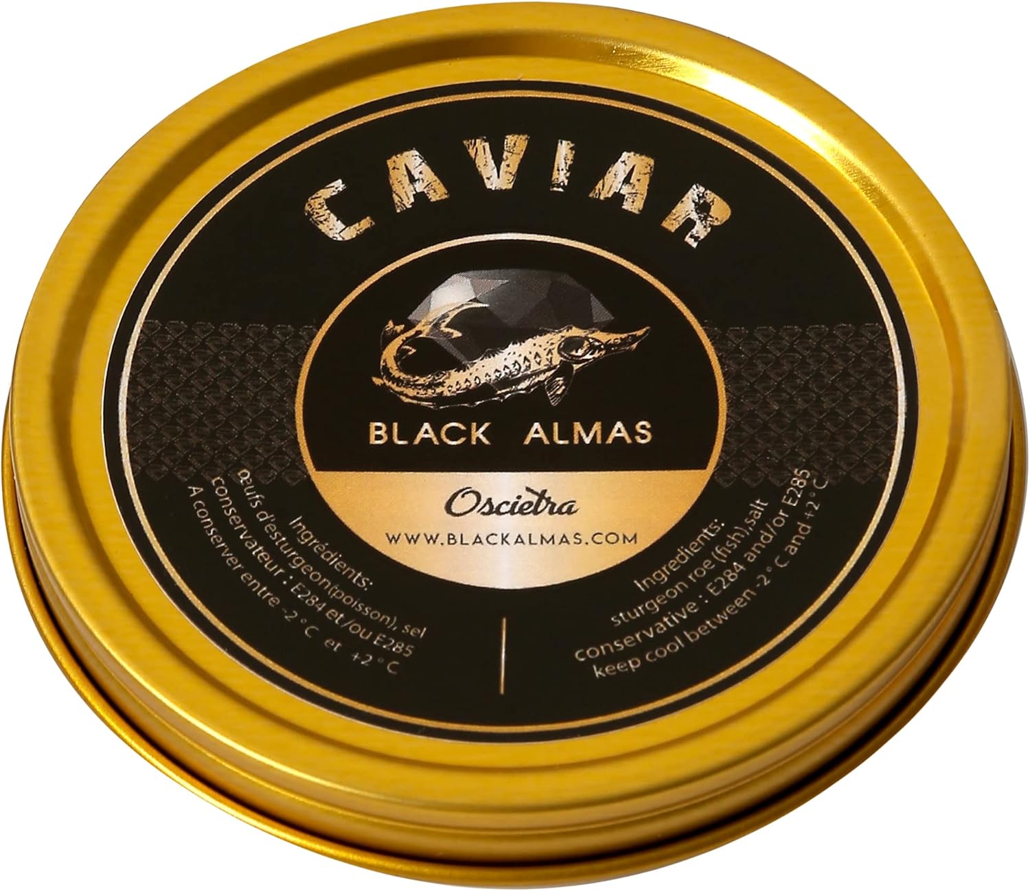 Caviar Oscietra/Asetra 125 gr