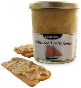 Rillettes de truites fumées 160g