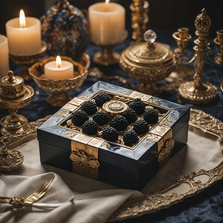 L'élégance du coffret de caviar de luxe