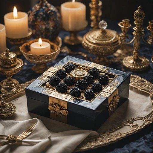 L'élégance du coffret de caviar de luxe
