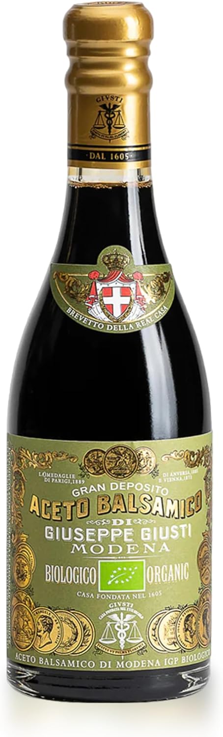 Vinaigre Balsamique de Modène IGP Biologique 3 Médailles Or - 250ml Champagnotta 250 ml (Lot de 1)