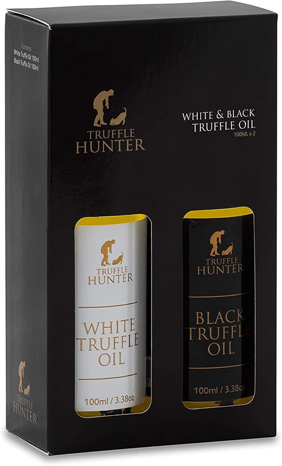 Ensemble d'Huiles de Truffe Noire et Blanche - 100 ml x 2 Traditionnel 100 ml (Lot de 2)