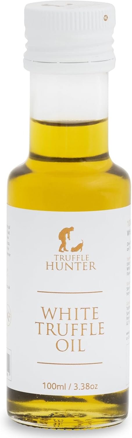 Huile de Truffe Blanche - Huile d'Olive Extra Vierge pour Cuisine et Assaisonnement - 100 ml Premium 100 ml (Lot de 1)