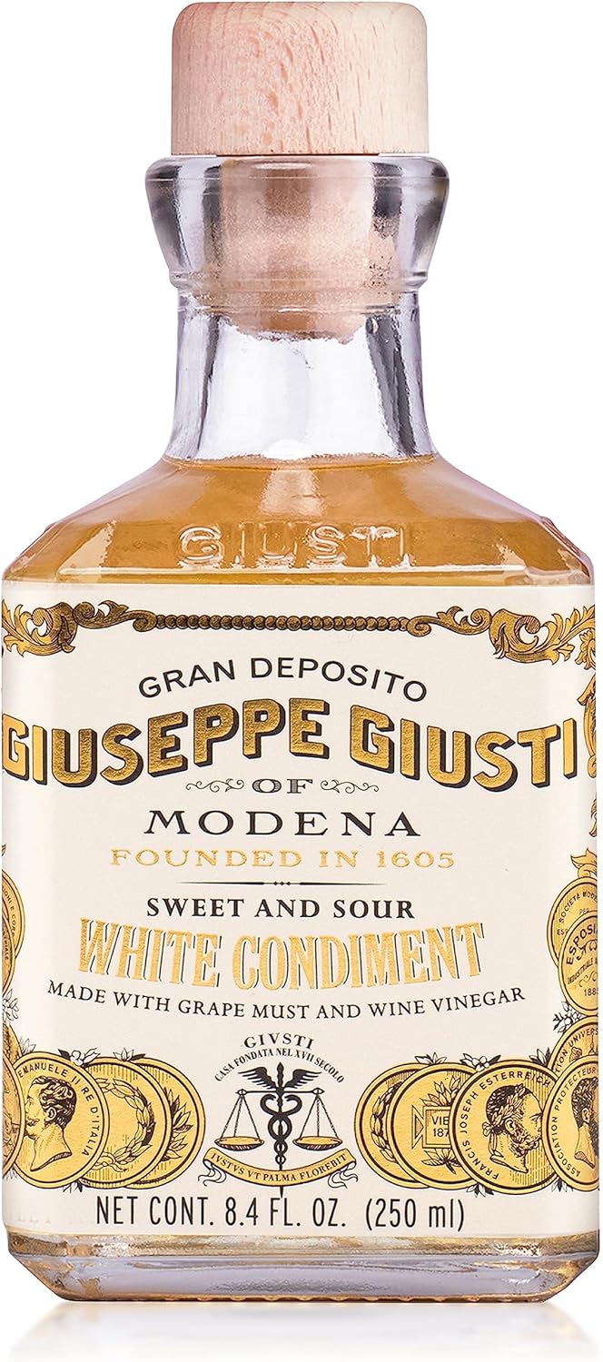 White Condiment - Condiment with grape must and white wine vinegar - 250ml Cubica 250 ml (Lot de 1)