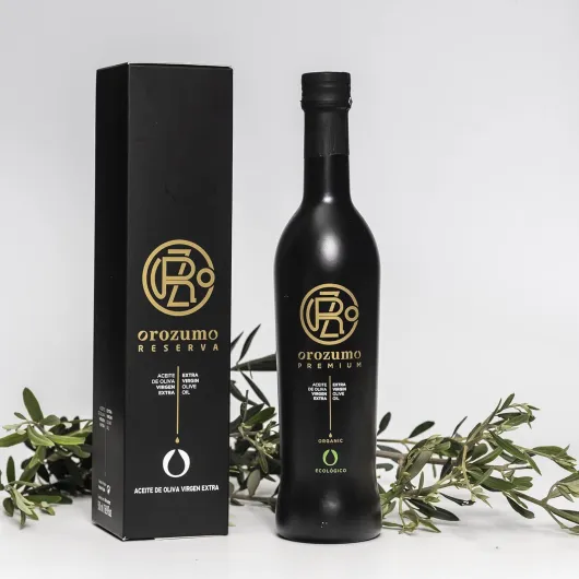 Huile d’Olive Vierge Extra Picual Premium 500ml – Récolte Précoce Gourmet – Bouteille en Verre – Origine Andalousie, Espagne – Goût Intense et Sain