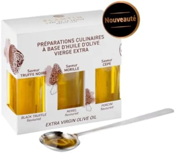 Trio d'huiles d'olive vierge extra - bouteilles 20 ml