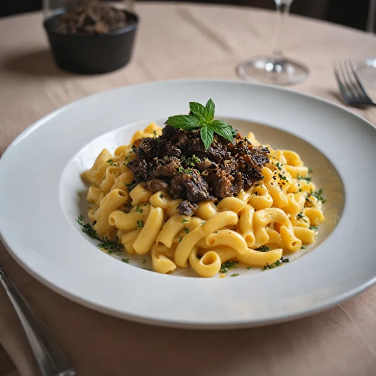 L'art du macaroni au fromage à la truffe : une expérience culinaire raffinée
