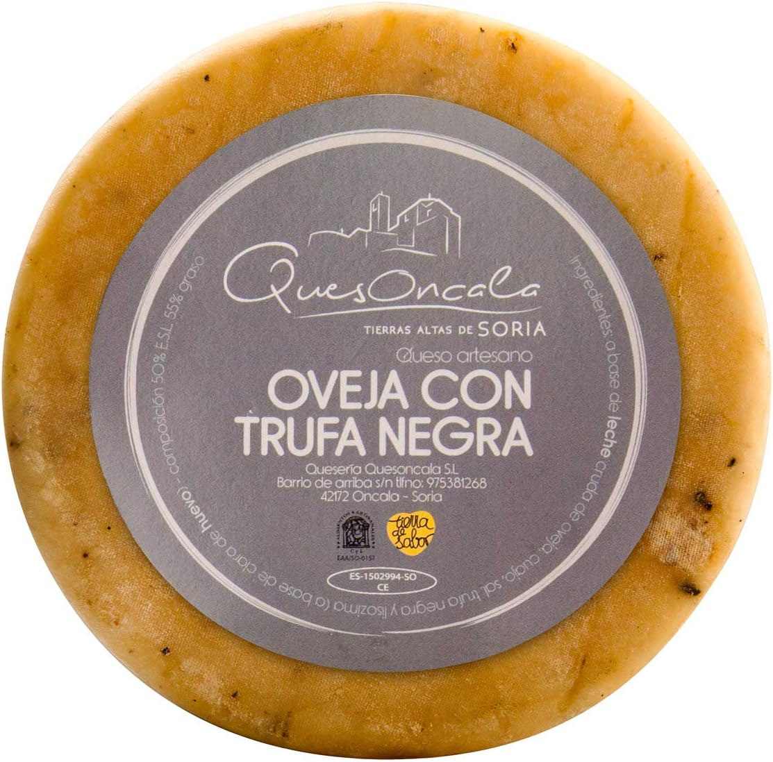 Fromage de brebis à la truffe noire - QuesOncala (550 g)
