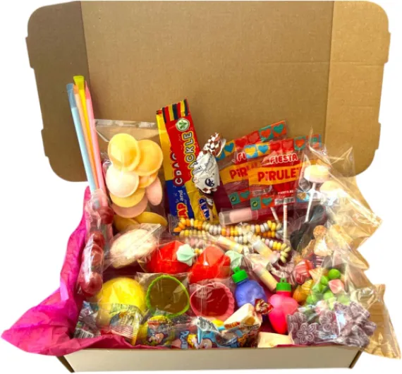 Coffret Bonbons Rétro – 54 Friandises Vintage – Assortiment de Confiseries d’Autrefois – Cadeau Original et Gourmand – Qualité Premium