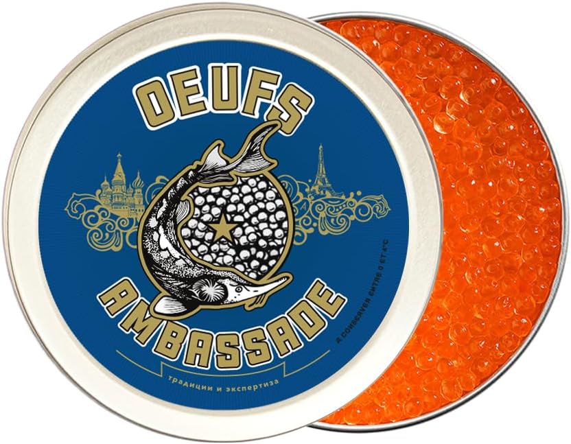 Oeufs de Truite France 250g - Livraison réfrigérée - CAVIAR AMBASSADE