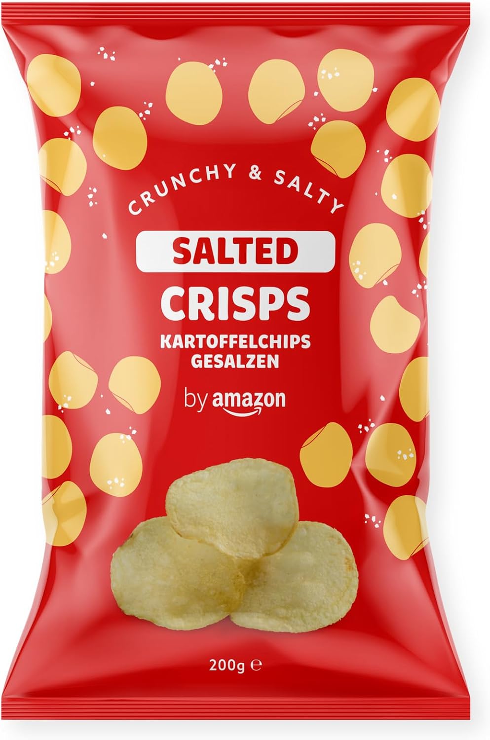 Chips De Pomme De Terre Salées, 200g Chips De Pomme De Terre Salées 200 g (Lot de 1)