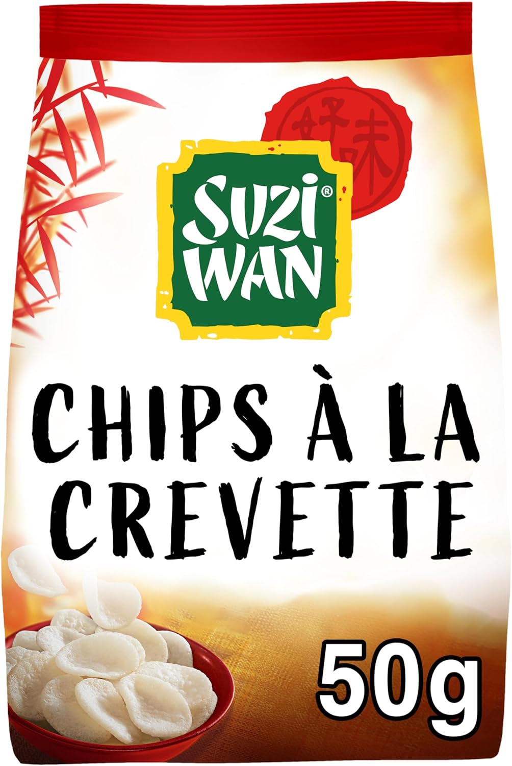 Chips a la Crevette 50g 50 g (Lot de 1)