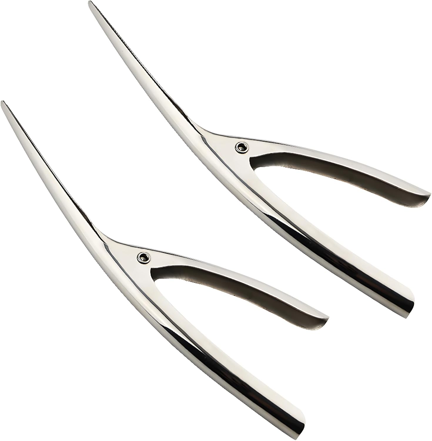 CESFONJER Éplucheur crevettes, Lot 2 Outils déveinage crevettes, Couteau éplucheur crevettes en Acier Inoxydable, pour crevettes Peut être utilisé pour éplucher Les crevettes crues ou cuites