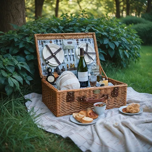 Élégance et raffinement : le panier pique-nique de luxe
