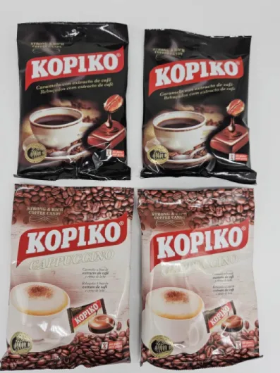 Bonbons au café Kopiko - bonbons- Coffee Candy Classic (71g x 2) + Cappuccino (71g x 2)