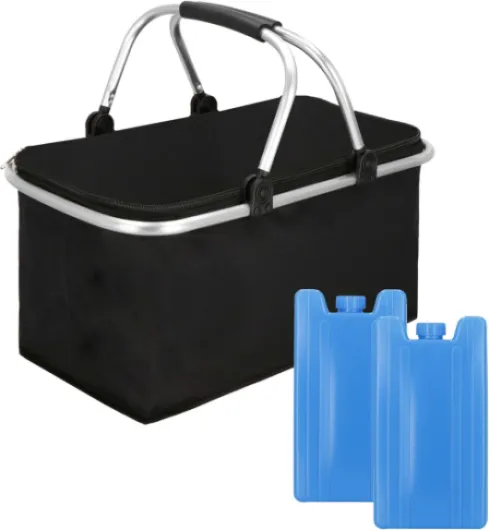 Sac isotherme 28 x 47 x 40 cm Argenté