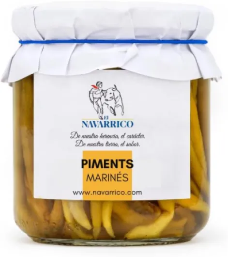 Poivrons Guindillas d'Espagne - Conserves Gourmandes - Gouttes de Poivron - 127,6 g - Larmes de Poivrons - Semence de Poivron - Poivrons Gouttes