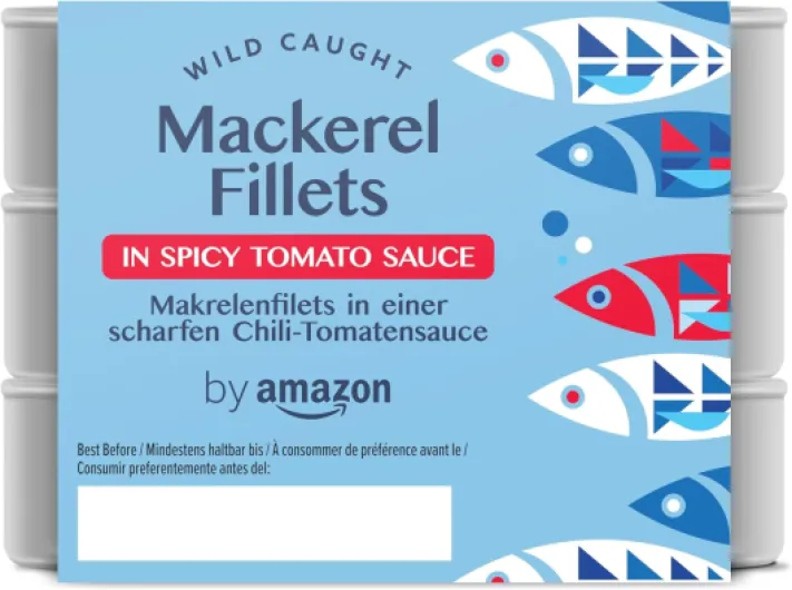 Filets De Maquereau Espagnol À la Sauce Tomate Épicée, 3x125g Sauce Tomate Épicée 375 g (paquet de 1)