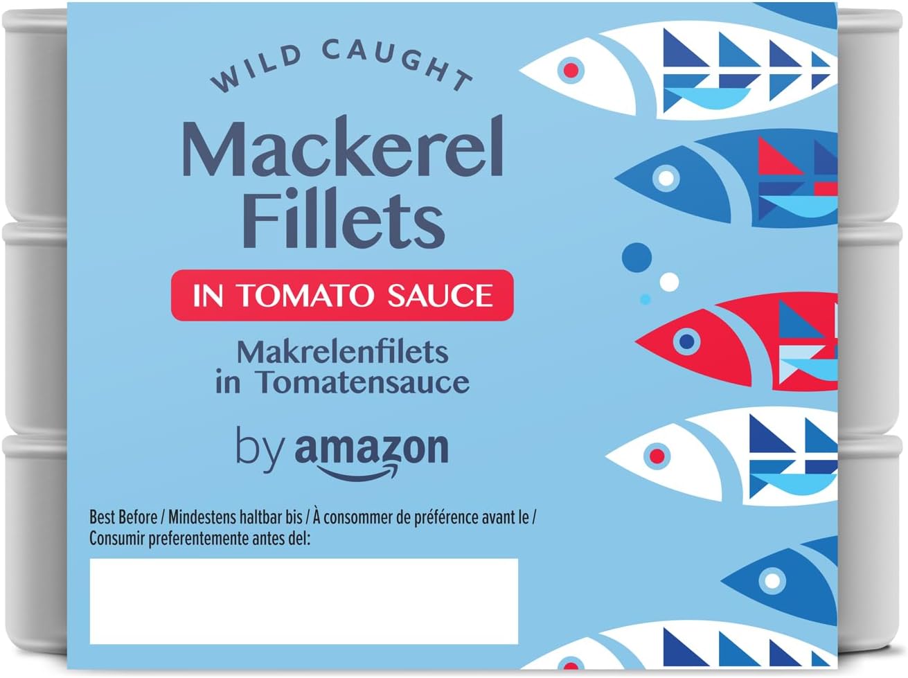 Filets De Maquereau Espagnol À La Sauce Tomate, 3x125g Sauce Tomate 375 g (paquet de 1)