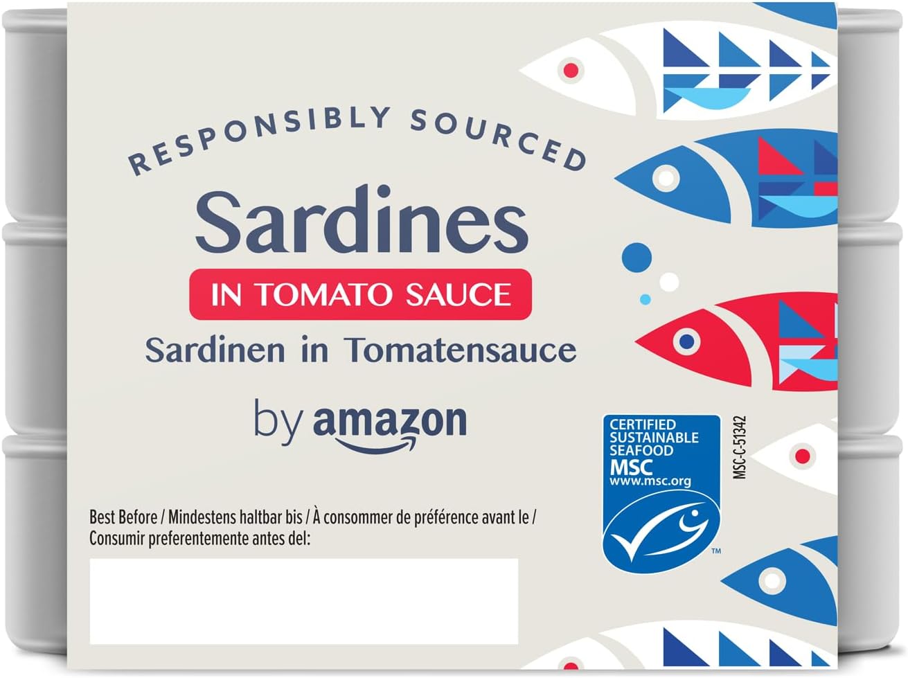 Sardines À La Sauce Tomate, 3x125g Sauce Tomate 375 g (paquet de 1)