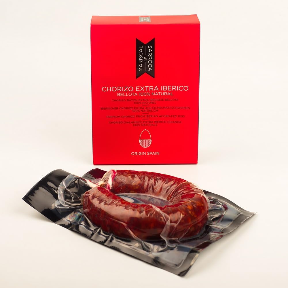 Chorizo en "U" extra ibérique bellota Mariscal&Sarroca 100% naturel-200g