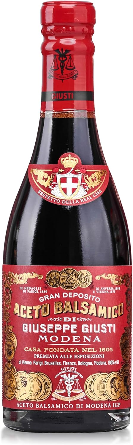 Vinaigre Balsamique de Modène IGP 3 Médailles d'Or - 250ml Champagnotta 250 ml (Lot de 1)