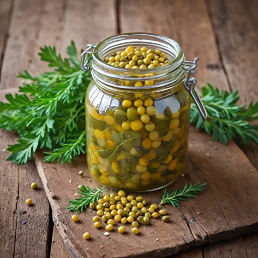 Les secrets des pickles à la graine de moutarde