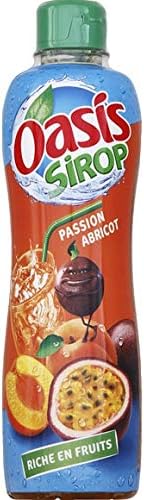 Oasis - Sirop Passion Et Abricot - 750Ml - Lot De 4 - Vendu Par Lot - Livraison Gratuite En France